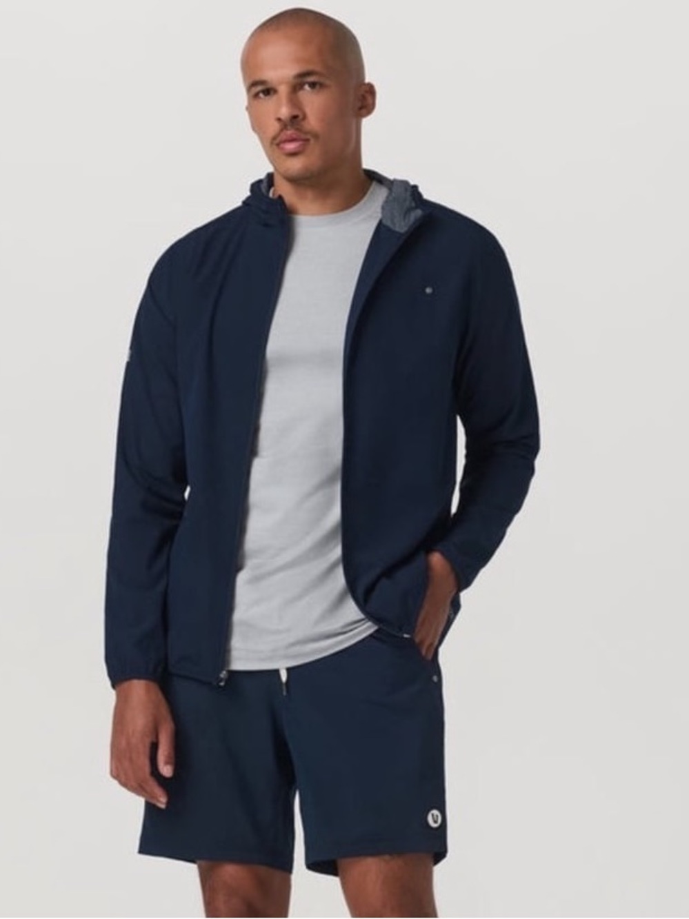 Vuori Ink Outdoor Trainer Shell Jacket Large